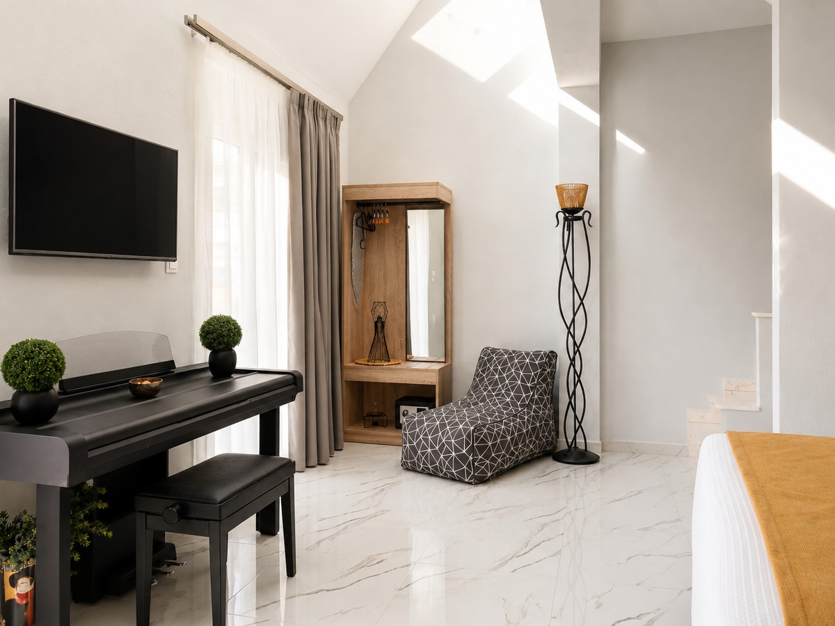 Atria5 top-floor loft bedroom